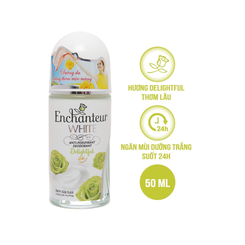 Lăn khử mùi hương nước hoa Enchenteur 50ML