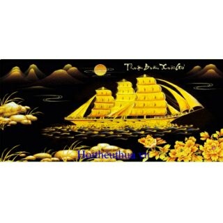 Tranh đính đá THUẬN BUỒM XUÔI GIÓ YN5448-95×50CM