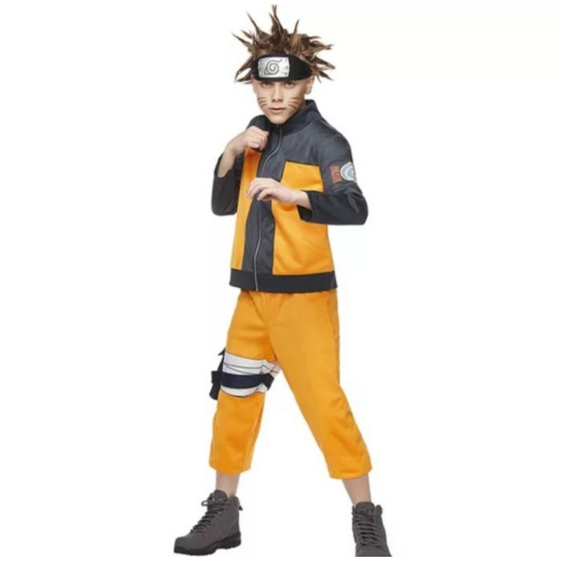 Naruto Bộ Đồ Hóa Trang Ninja Độc Đáo Cho Bé