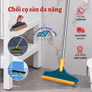 Chổi Chà Sàn Nhà Tắm Thông Minh Tiện Lợi Thiết Kế Đầu Gạt Nước Và Đầu Chổi Xoay 120 Độ Quét Nhà Siêu Sạch Mọi Góc Bẩn