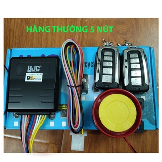 Khoá chống trộm Remote 5 nút có chế độ im lặng