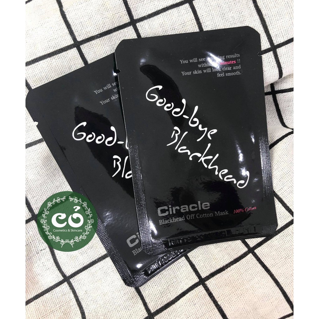 Combo 10 miếng Ciracle Goodbye Blackhead | Thế Giới Skin Care