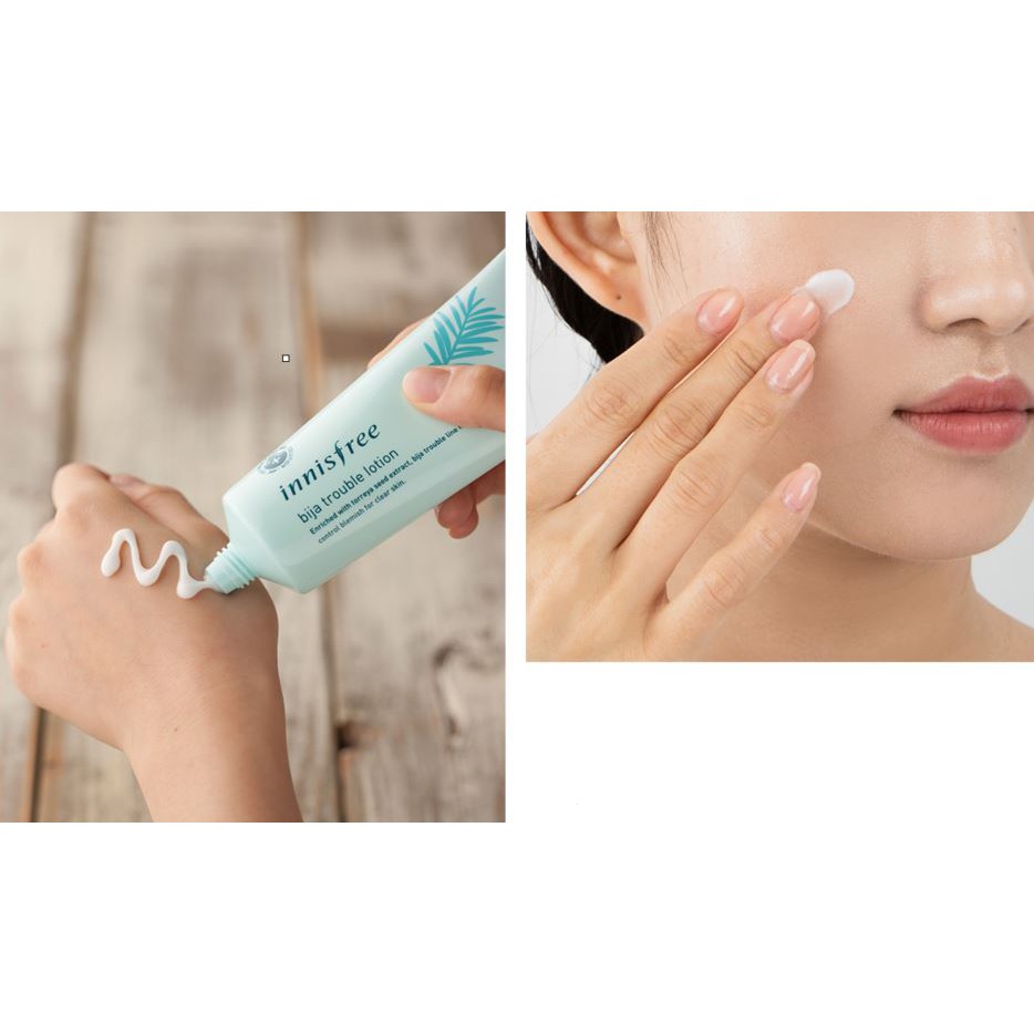 Sữa Dưỡng Chăm Sóc Da MụnBija Trouble otion 100ml