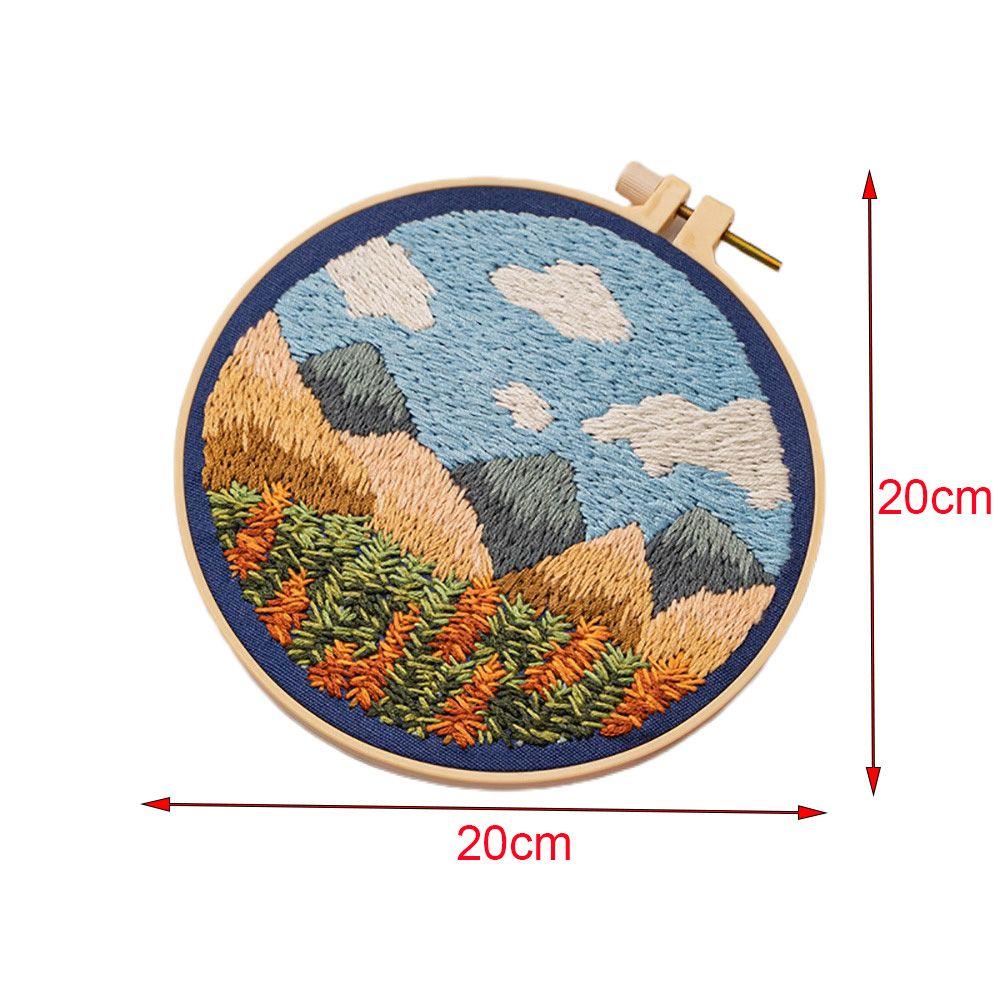 Bộ Tranh Thêu Chữ Thập DIY Hình kangaroo Châu Âu Cho Người Mới Bắt Đầu