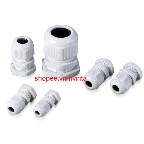 Ốc Siết Cáp Nhựa Chống Nước Pg7 - Pg9 - Pg11 - Pg13.5 - Pg16 - Pg19 - Pg21 - Pg25 (1Chiếc)