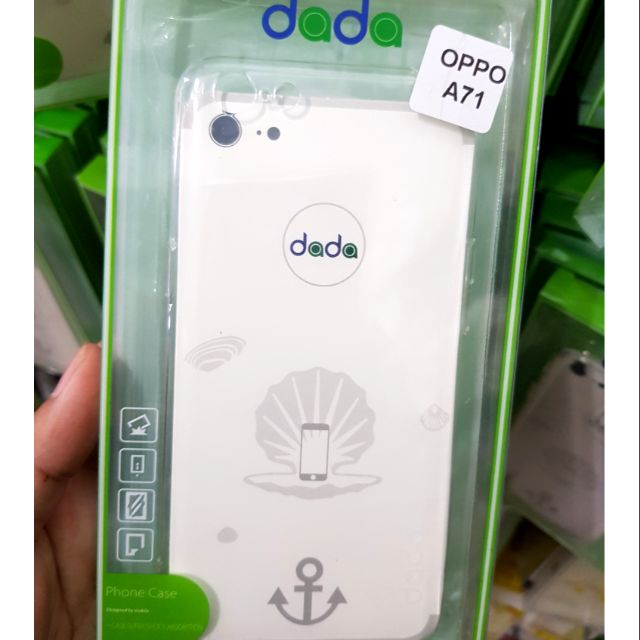 Ốp lưng Oppo A71/A71k dẻo hộp trong suốt chống vàng ố cao cấp