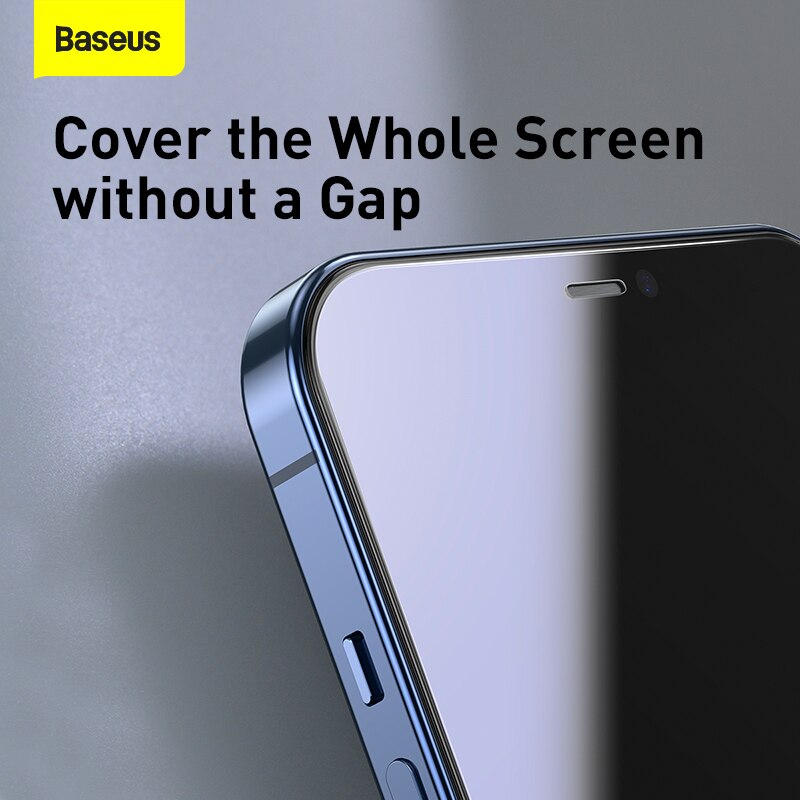BASEUS Set 2 Kính Cường Lực 0.3Mm Siêu Mỏng 0.3Mm Cho IOS 12 Pro Max