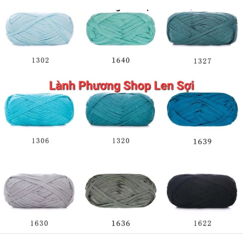 Sợi Vải Dệt Móc Túi Xách 100gr