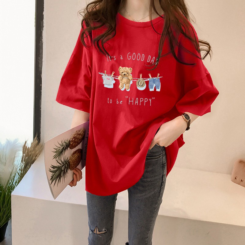 NRVP 2021 summer new Korean short-sleeved T-shirt women loose all-match blouse women clothes