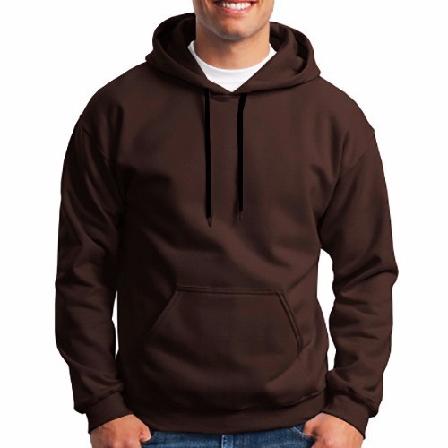 áo hoodie nâu trơn unisex - áo khoác nỉ bông hoodie basic brown - hoodie chui đầu thời trang nam nữ phong cách