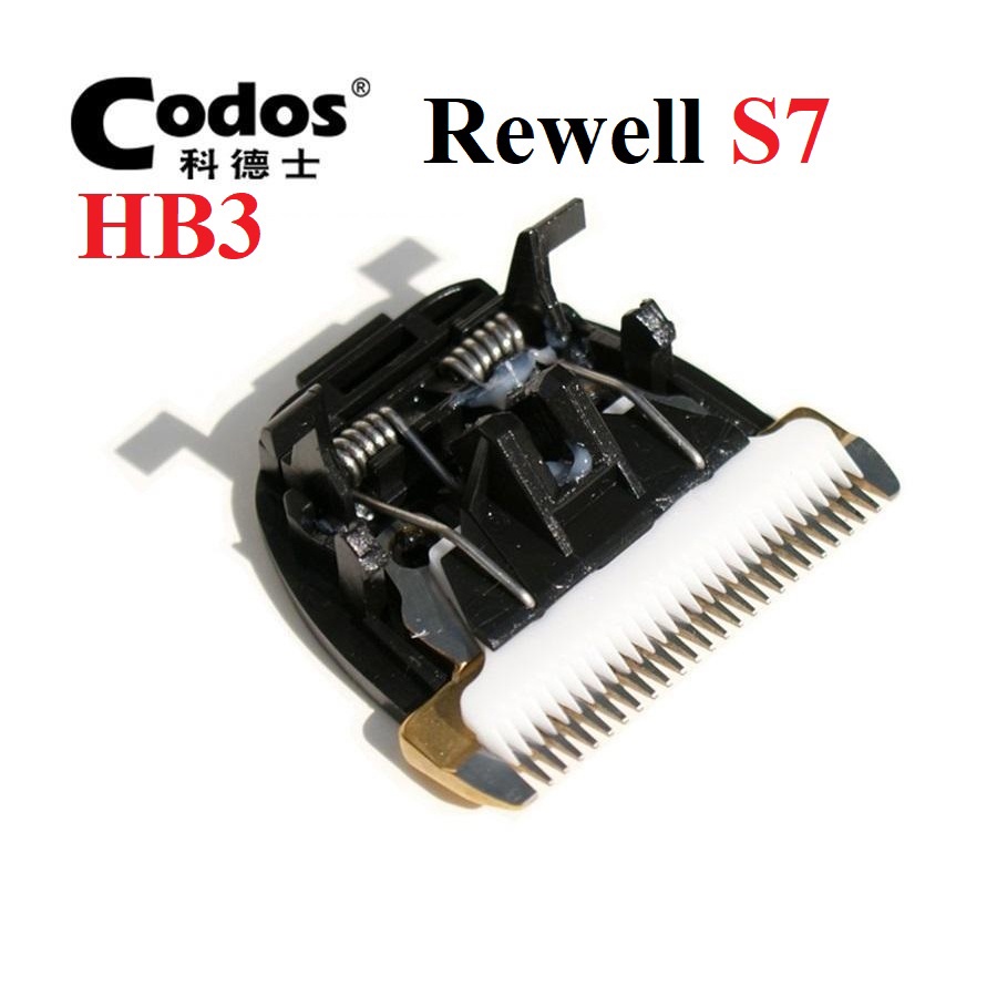 Lưỡi tông đơ thay thế HB3 - Tông đơ Rewell S7, tông đơ Codos T6, T9, Codos CHC-968-961-960-958-930-959-916-918-919