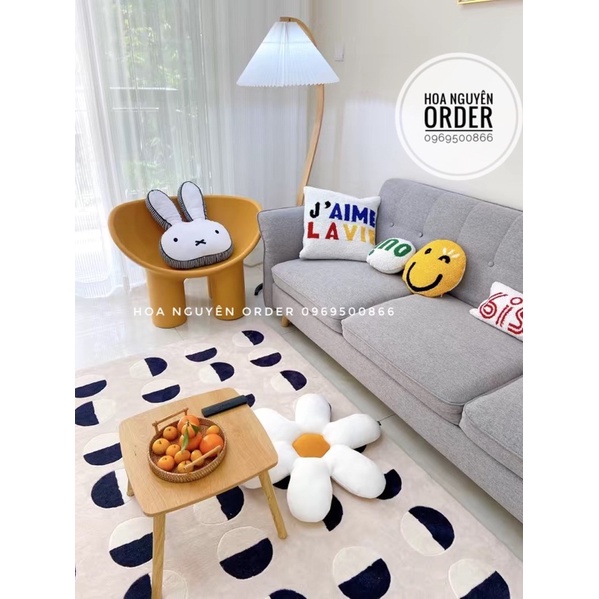 Roly poly chair  hàng nhập khẩu phong cách bắc âu kèm đệm