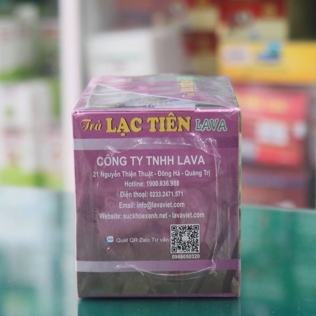 Trà Lạc Tiên LaVa giúp ngủ ngon, sâu giấc, giảm căng thẳng, mang lại cảm giác thư thái nhẹ nhàng khi thức dậy (30 gói)