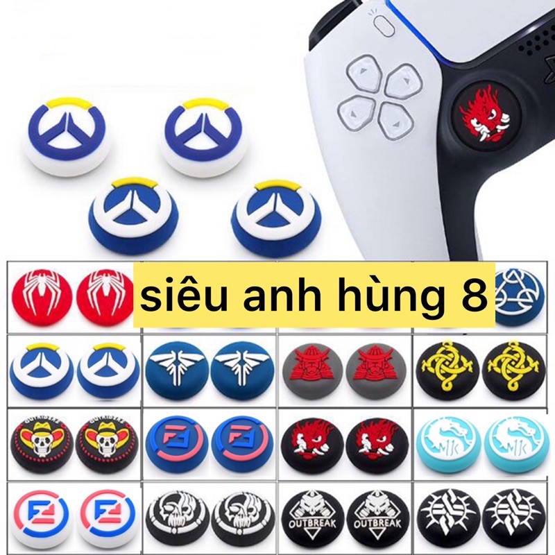 Bọc silicon ps4 đủ các mẫu khác nhau Ps4 Ps4 núm bọc cần các loại