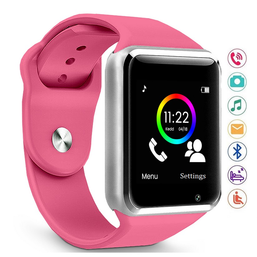 đồng Hồ điện Tử Man Hinh Lcd Kết Nối Với điện Thoại đeo Tay Cho Nam