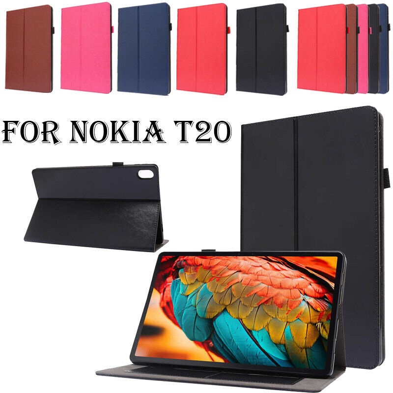 Bao Da Pu Máy Tính Bảng Nắp Lật Cho Nokia T20 10.4 inch