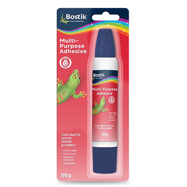 Bút keo sữa 2 đầu dán đa năng 36g - BOSTIK