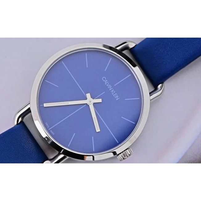 Đồng hồ nữ Calvin Klein Even Quartz Blue Dial Ladies Watch K7B231VN