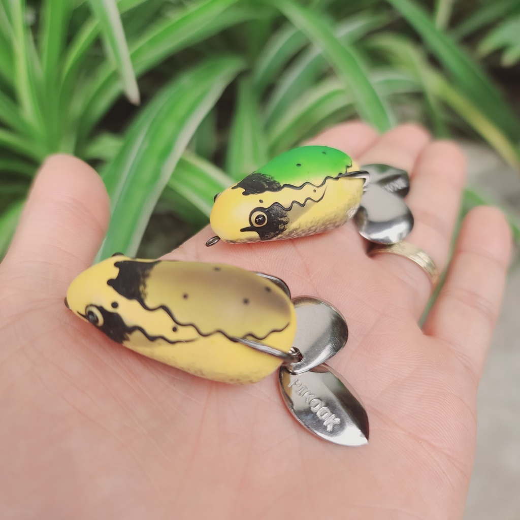 Mồi giả nhái hơi chuột sóc chuẩn thái lan