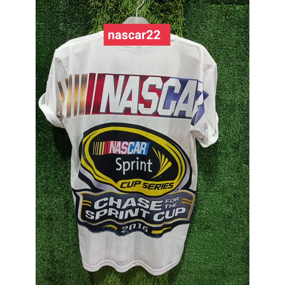 Áo Thun In Hình Xe Đua nascar series 17-22 DS BANGKOK DISTRO Cỡ Lớn XXL