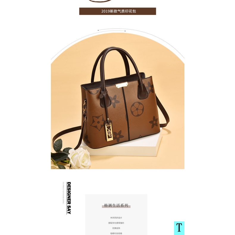 Túi Xách Phong Cách Âu Mỹ Thời Trang 2020 Cho Nữ Trung Niên