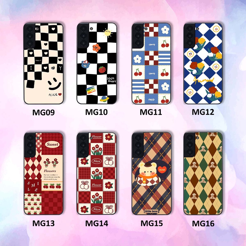 Ốp Samsung S21 / S21 FE / S21 Plus / S21+ họa tiết hoa, gấu thời trang, ốp dẻo bền đẹp