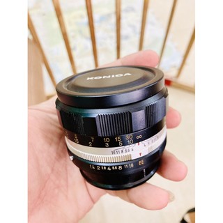 Ống kính, Lens Konica Hexanon 57f1.4 ngàm konica AR, Konica Hexanon 57mm f1.4