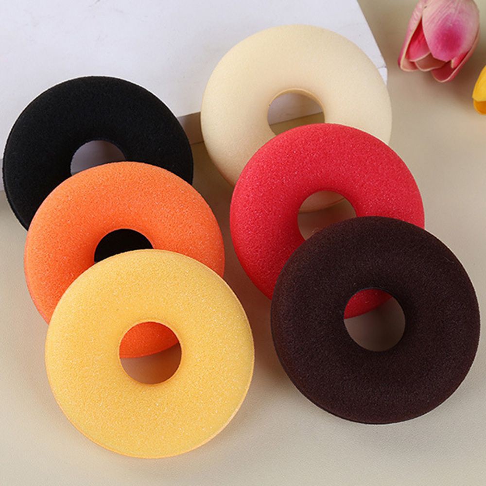 Mút hình tròn tạo tóc kiểu công chúa