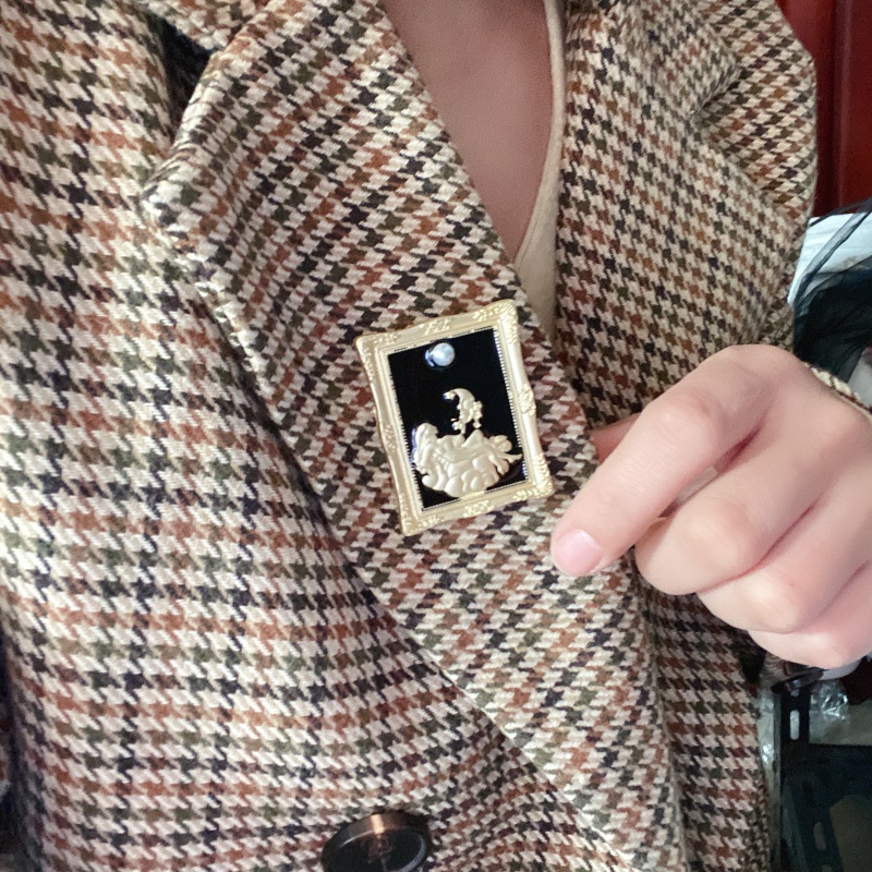 Ghim Cài Áo Hình Bức Tranh Sơn Dầu van Gogh