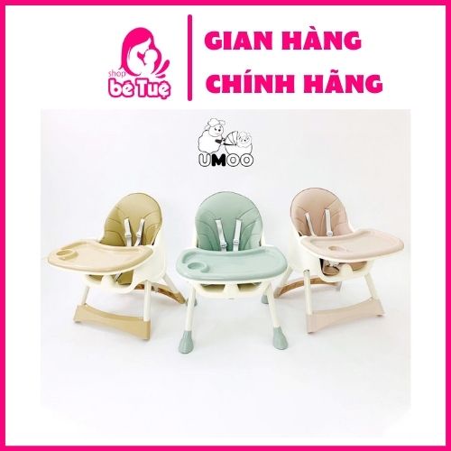 Ghế ăn dặm UMOO có bánh xe/ không bánh xe