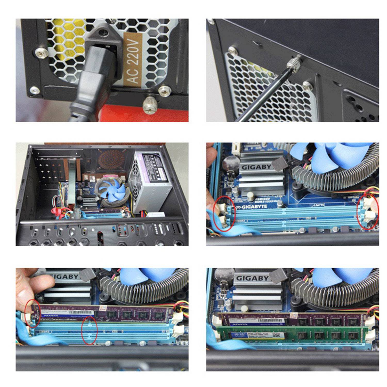 Ram Ddr 400 1gb Pc-3200 Ddr1 184pin Dimm 400mhz Cho Amd X004 | BigBuy360 - bigbuy360.vn