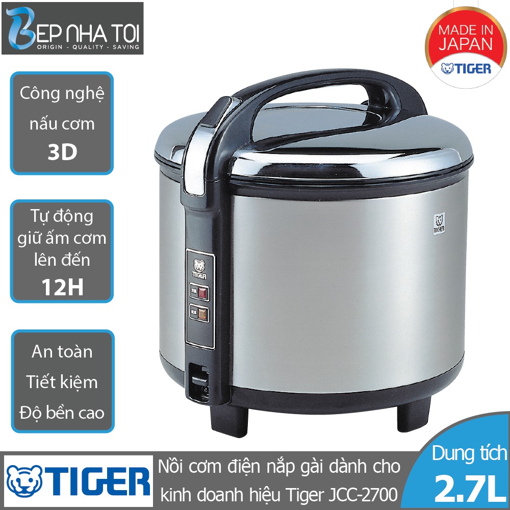 Nồi cơm điện Tiger JCC-2700 (2.7L)
