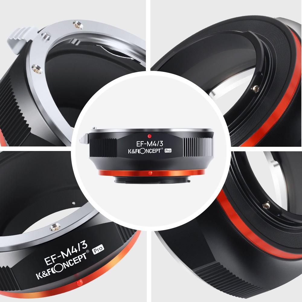 Ngàm Chuyển Đổi Ống Kính ef-m4 / 3 eos ef Sang m43 m4 / 3 Cho canon eos ef lens Sang m4 / 3 mft m43