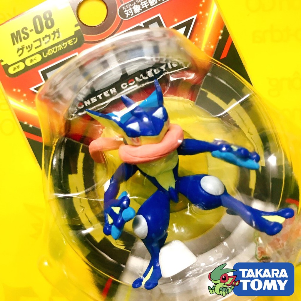 [HOT] Mô Hình Pokemon Greninja (Gekkouga) của Takara TOMY Nhật Bản Standard Size - Pokemon Figure Moncolle