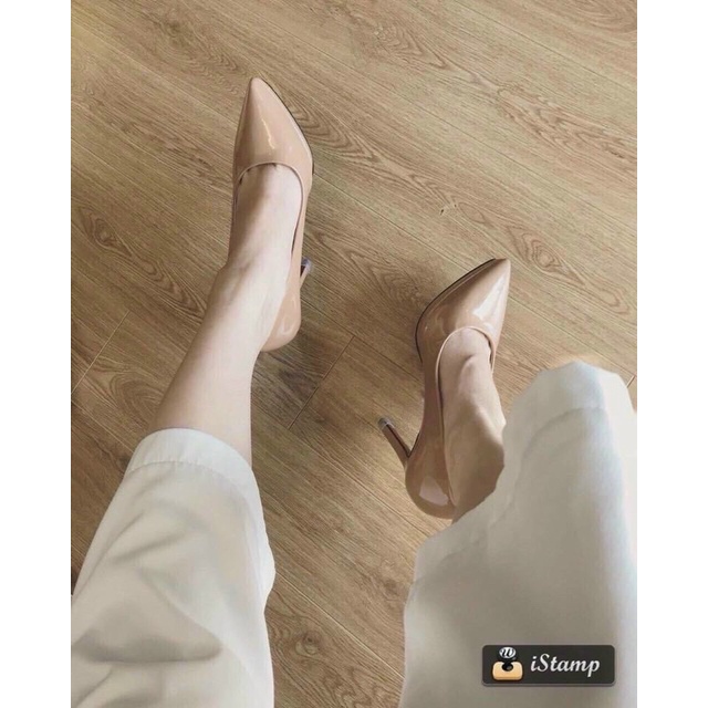 Giày 9cm đế đúp cho cô dâu các nàng muốn hách dáng nè. siêu sang dễ đi k bị dốc quá