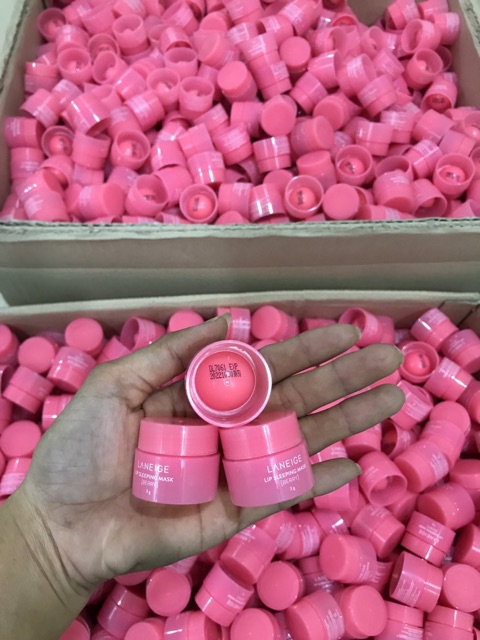 ( Mẫu mới 2019) Mặt nạ môi LANEIGE Lip Sleeping Mask [ Berry] - Mini Size 3gr | BigBuy360 - bigbuy360.vn