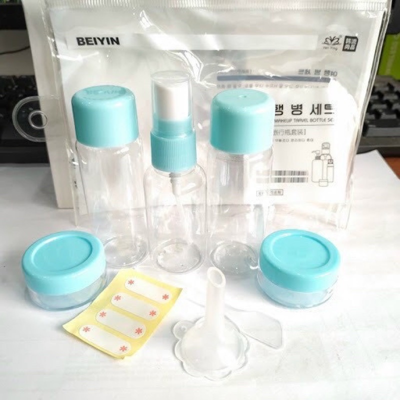 Bộ chiết mỹ phẩm 6 món (Bộ chiết du lịch)