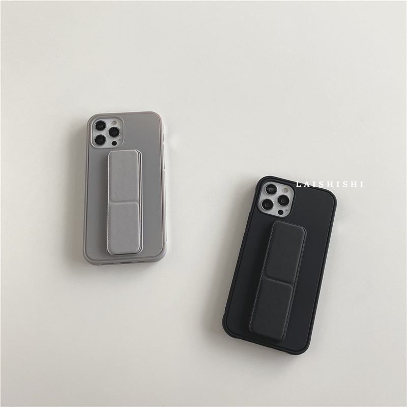 Ốp điện thoại dây đeo tay có thể gập lại cho Iphone X/XS/XR/SE 11/12Pro/Max/Mini/13
