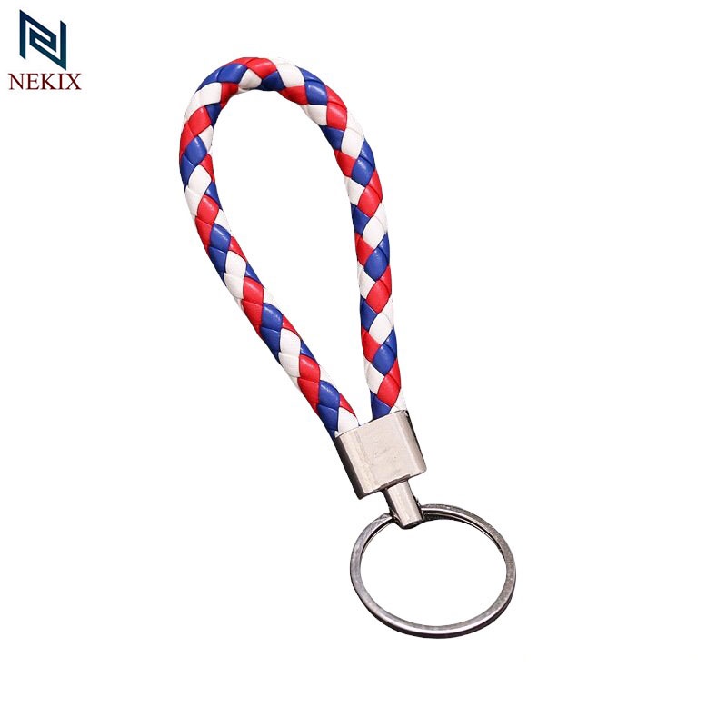 Móc Khóa Thép Không Rỉ Dây Bện Handmade Thời Trang Cho Nam Nữ 32