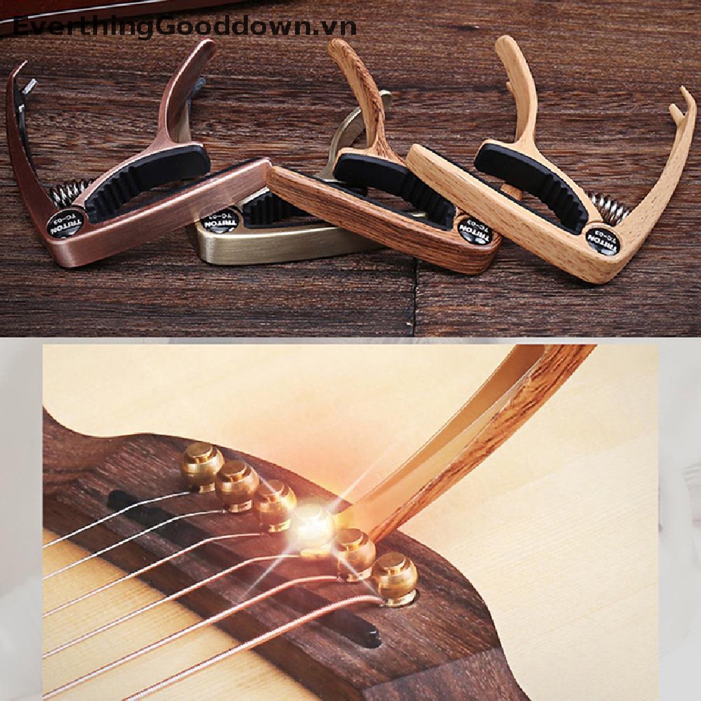Kẹp Capo Cho ĐàN Guitar ĐiệN / Bass
