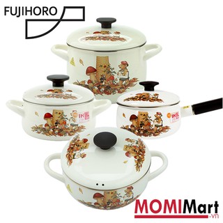 Bộ nồi tráng men Fujihoro FTCV-4