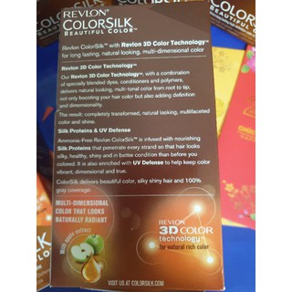 [Màu Phổ Biến] Thuốc nhuộm tóc REVLON COLORSILK (US)