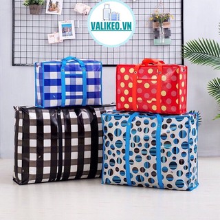TÚI DỨA BẠT đủ size nhỏ đến lớn 💝 FREESHIP 💝 Túi Đựng Đồ Có Dây Kéo Tiện Lợi Thích hợp Đựng Quần Áo, chăn màn