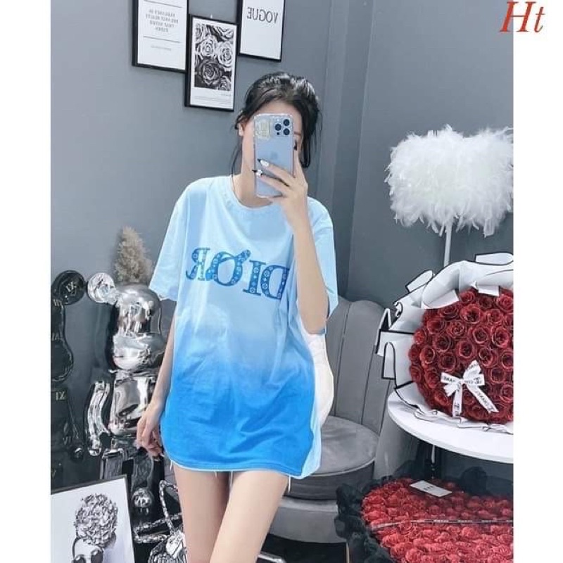 Áo phông loang kim băng HT11