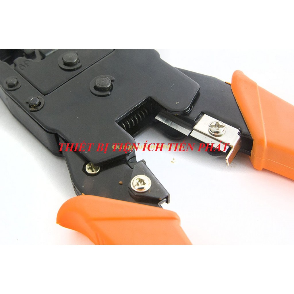 Kềm Bấm Hạt Mạng, Bấm Dây Mạng, Kìm Bấm Đầu Cos Mạng Chuyên Dụng CENTURY No.060626 Đa Năng 4P, 6P, 8P