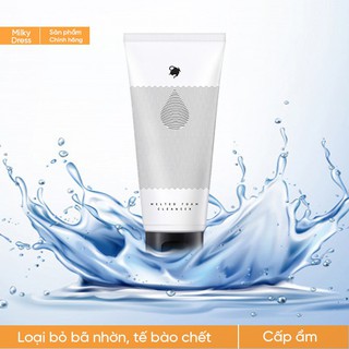 Sửa rửa mặt cho da khô mất nước Milky Dress Melted Foam Cleanser 120ml chính hãng nhập khẩu Hàn Quốc