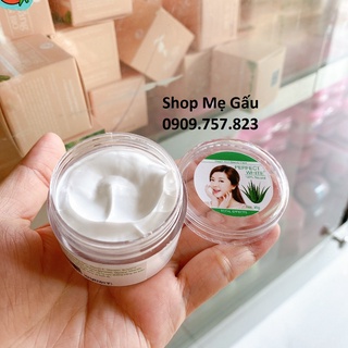 Kích trắng nha đam trộn kem