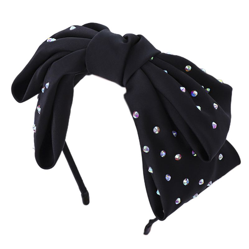 Băng Đô Cài Tóc Đính Đá Nhiều Màu Sắc Thời Trang Cho Nữ