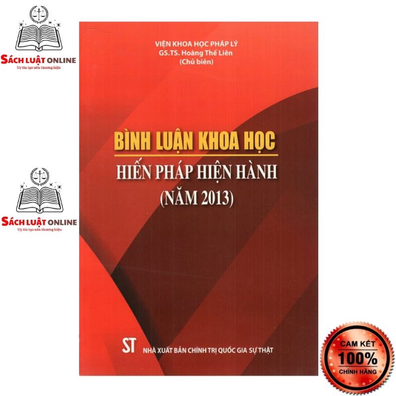 Sách - Bình luận khoa học Hiến pháp (NXB Chính trị quốc gia Sự thật)