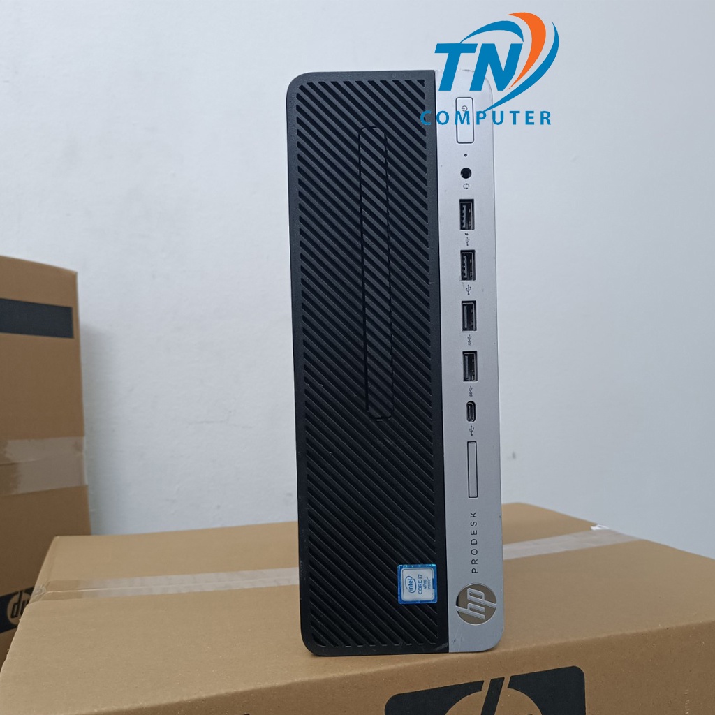 Máy Tính Đồng Bộ HP PRODESK 600G3 Core i7 6700 Ram 8GB SSD 240GB + USB Wifi, Bàn Di Chuột  Bảo Hành 12 Tháng